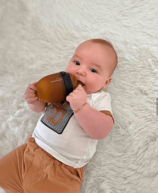 Ultra Wide Neck Baby Bottle 160ml (Schwarz) - BesonderesHoch2