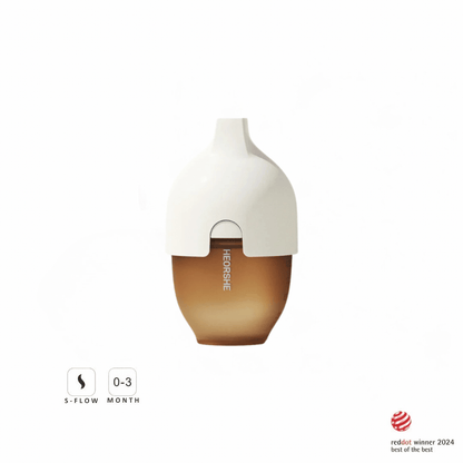 Ultra Wide Neck Baby Bottle 160ml (Weiß) - BesonderesHoch2