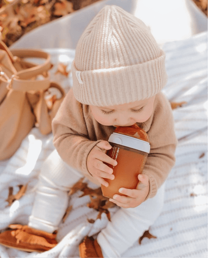 Ultra Wide Neck Baby Bottle 240ml (Grau) - BesonderesHoch2