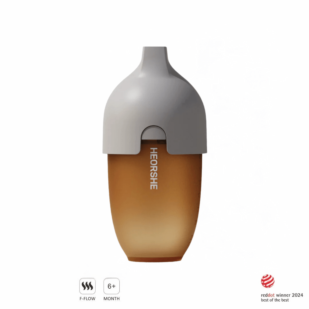 Ultra Wide Neck Baby Bottle 240ml (Grau) - BesonderesHoch2