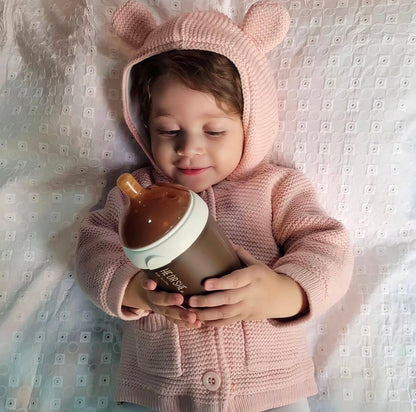 Ultra Wide Neck Baby Bottle 240ml (Weiß) - BesonderesHoch2